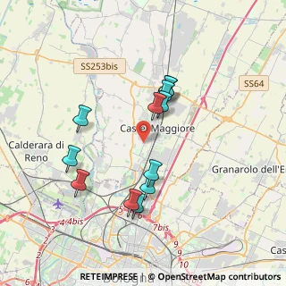 Mappa 40013 Castel Maggiore BO, Italia (3.40667)