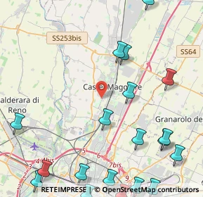 Mappa 40013 Castel Maggiore BO, Italia (6.443)