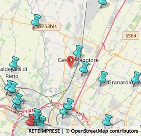 Mappa 40013 Castel Maggiore BO, Italia (6.568)