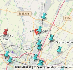 Mappa 40013 Castel Maggiore BO, Italia (5.54571)