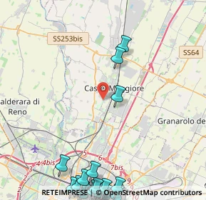 Mappa 40013 Castel Maggiore BO, Italia (6.915)