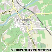 Mapa Costigliole Saluzzo