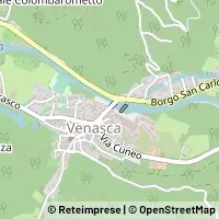 Mapa Venasca