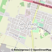 Map San Cesario sul Panaro