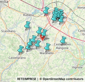 Mappa Via Cavalieri, 41043 Formigine MO, Italia (7.29)