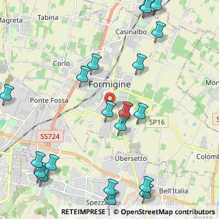 Mappa Via Cavalieri, 41043 Formigine MO, Italia (2.941)