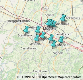 Mappa Via Cavalieri, 41043 Formigine MO, Italia (10.63769)