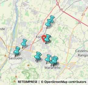 Mappa Via Cavalieri, 41043 Formigine MO, Italia (3.63)