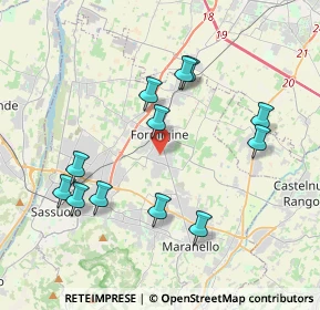 Mappa Via Cavalieri, 41043 Formigine MO, Italia (3.9625)