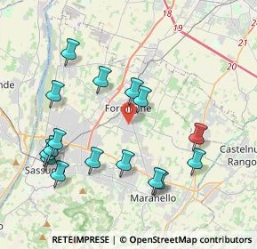Mappa Via Cavalieri, 41043 Formigine MO, Italia (4.315)