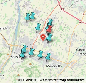 Mappa Via Ghiarola, 41043 Formigine MO, Italia (3.09267)