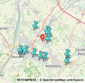 Mappa Via Ghiarola, 41043 Formigine MO, Italia (3.52167)