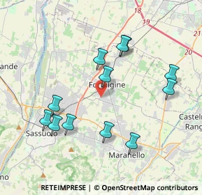 Mappa Via Ghiarola, 41043 Formigine MO, Italia (3.93833)