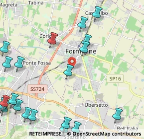 Mappa Via Ghiarola, 41043 Formigine MO, Italia (3.201)
