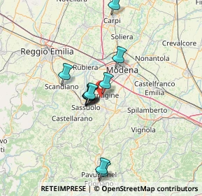 Mappa Via Ghiarola, 41043 Formigine MO, Italia (13.87)