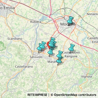 Mappa Via Ghiarola, 41043 Formigine MO, Italia (4.80727)