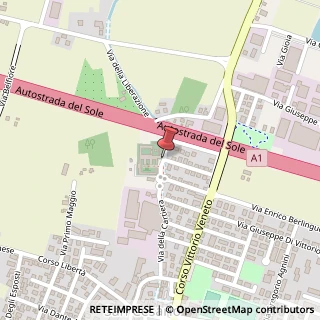 Mappa Corso Risorgimento,  19, 41018 San Cesario sul Panaro, Modena (Emilia Romagna)