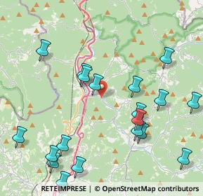 Mappa Via dell'Alberghino, 16010 Savignone GE, Italia (5.182)