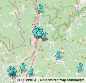 Mappa Via dell'Alberghino, 16010 Savignone GE, Italia (4.96467)