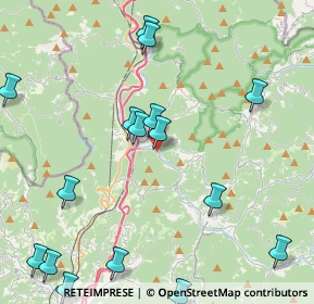 Mappa Via dell'Alberghino, 16010 Savignone GE, Italia (5.41563)