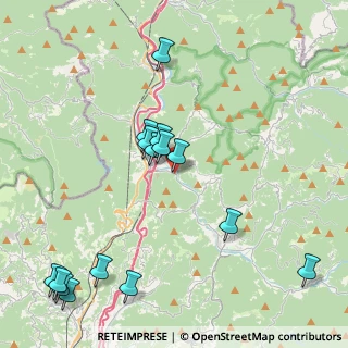 Mappa Via Isorelle, 16010 Savignone GE, Italia (4.96467)