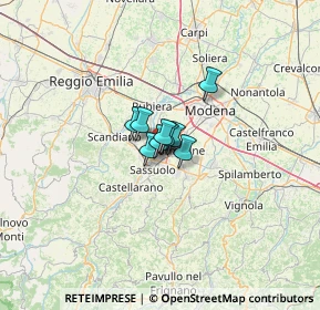 Mappa Toscana, 41049 Sassuolo MO, Italia (14.32636)