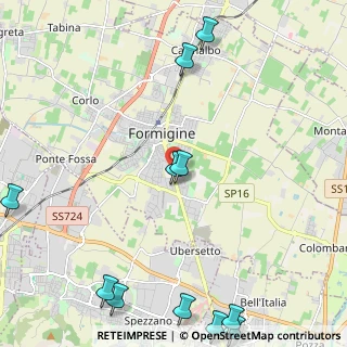 Mappa Via Torquato Tasso, 41043 Formigine MO, Italia (3.23)