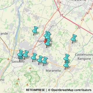 Mappa Via Torquato Tasso, 41043 Formigine MO, Italia (3.72308)