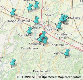 Mappa Via Andrea Costa, 41043 Formigine MO, Italia (16.58643)