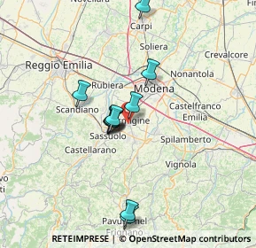 Mappa Via Andrea Costa, 41043 Formigine MO, Italia (13.97167)