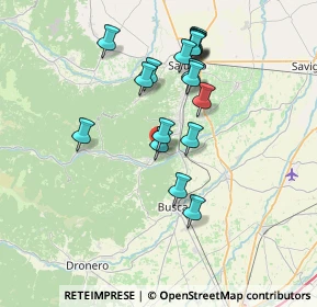 Mappa Via Guglielmo Marconi, 12026 Piasco CN, Italia (6.74667)