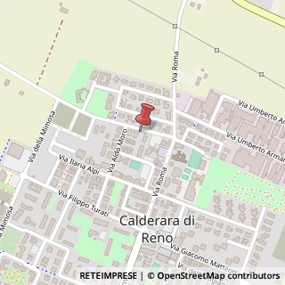 Mappa Via Bazzane, 3, 40012 Calderara di Reno, Bologna (Emilia Romagna)