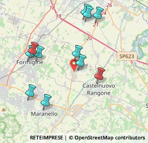 Mappa Via Ludovico Ariosto, 41051 Castelnuovo Rangone MO, Italia (4.17455)