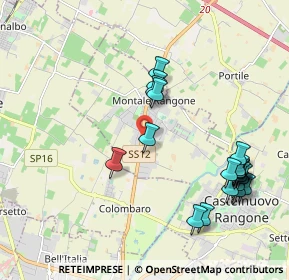 Mappa Via Ludovico Ariosto, 41051 Castelnuovo Rangone MO, Italia (2.2805)