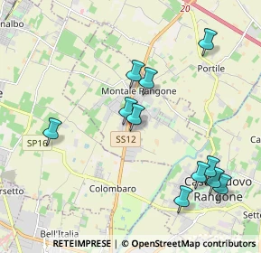 Mappa Via Ludovico Ariosto, 41051 Castelnuovo Rangone MO, Italia (2.12)