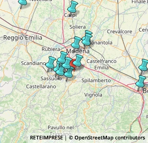 Mappa Via Ludovico Ariosto, 41051 Castelnuovo Rangone MO, Italia (13.42643)
