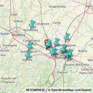 Mappa Via Mario Mazzoni, 40011 Anzola dell'Emilia BO, Italia (11.64933)