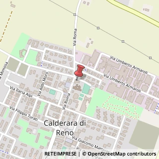 Mappa Via Roma, 23, 40012 Calderara di Reno, Bologna (Emilia Romagna)