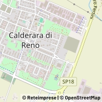 지도 Calderara di Reno