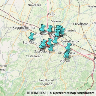 Mappa Via Italo Svevo, 41043 Formigine MO, Italia (9.445)