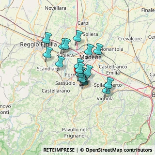 Mappa Via Grazia Deledda, 41043 Formigine MO, Italia (8.96611)