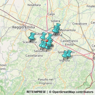 Mappa Via Italo Svevo, 41043 Formigine MO, Italia (8.20714)
