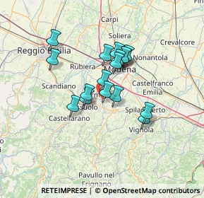 Mappa Via Sciascia Leonardo, 41043 Formigine MO, Italia (10.22824)