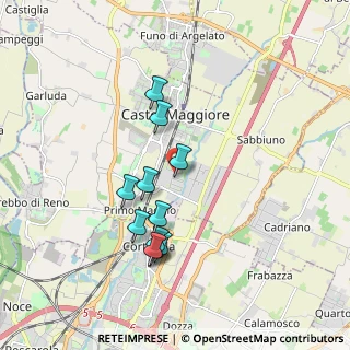 Mappa Via Fratelli Carlo E Nello Rosselli, 40013 Castel Maggiore BO, Italia (1.67182)