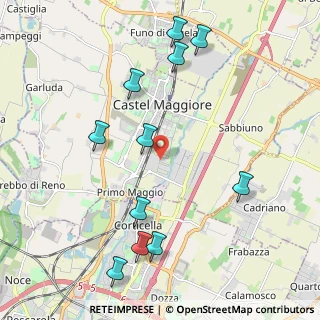 Mappa Via F.lli Rosselli, 40013 Castel Maggiore BO, Italia (2.40455)
