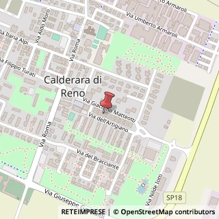 Mappa Via Giacomo Matteotti, 6, 40012 Calderara di Reno, Bologna (Emilia Romagna)
