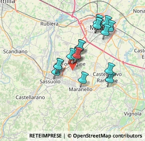 Mappa Via Concetto Marchesi, 41043 Formigine MO, Italia (5.79667)