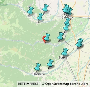 Mappa Via Casavecchia, 12020 Venasca CN, Italia (9.201)