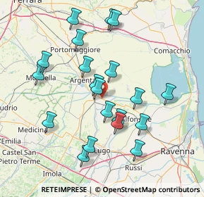 Mappa Via Reale Lavezzola, 48011 Alfonsine RA, Italia (15.1405)