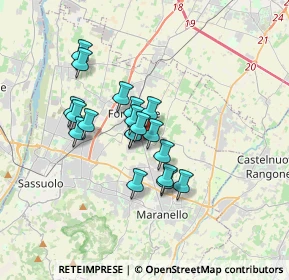 Mappa Via L. Svevo, 41043 Formigine MO, Italia (2.57474)